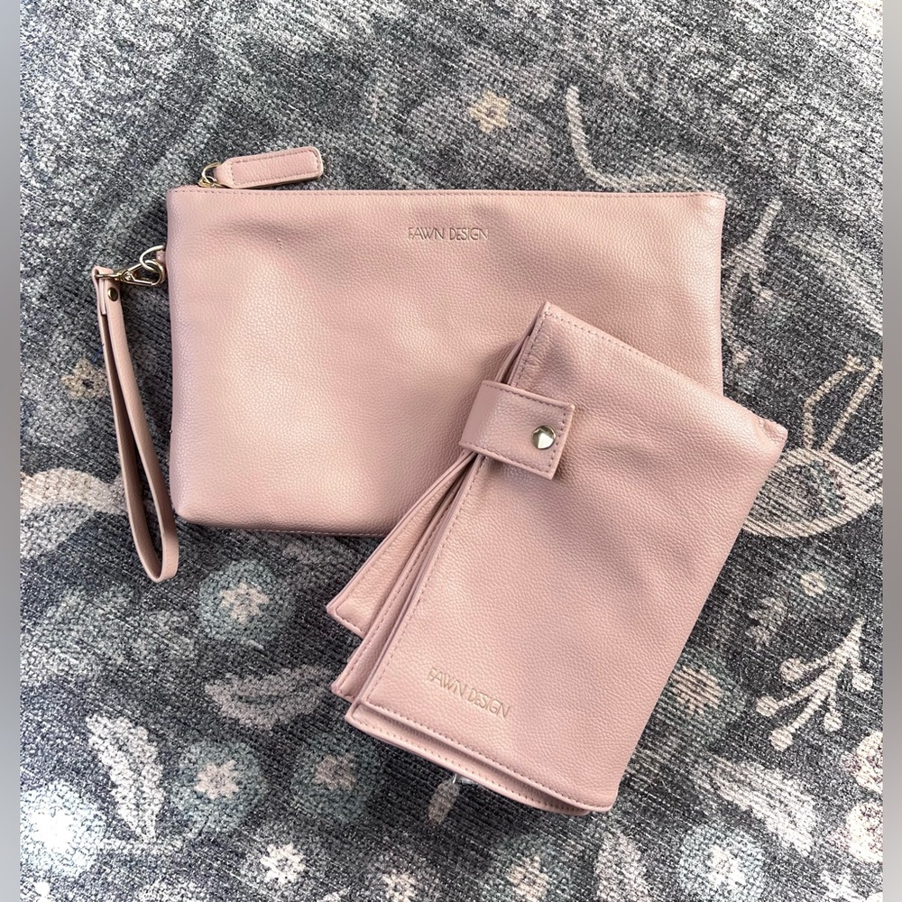 Fawn Design The Changing Clutch in blush
